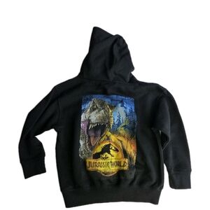 JURASSIC WORLD DOMINION Kids HOODIE 5-6 XS UNIVERSAL STUDIOS PARK Double Sided